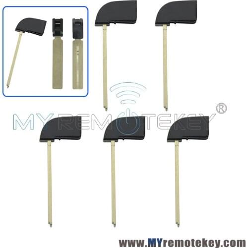 Remtekey 5pcs 69515-47030 Smart key insert for Toyota Prius Camry 2016 HYQ14FBC HYQ14FBE emergency key blade