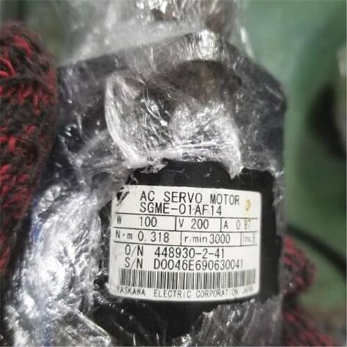 AC Servo Motor SGME-01AF14 Used Tested Working