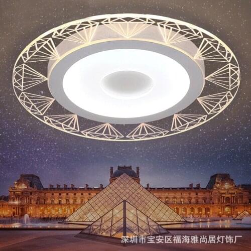 Nordic led panel lights chandelier ceiling lamparas de techo light ceiling cafe hotel Ceiling Lamp Fixtures living room bedroom