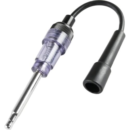 Spark Plug Tester Engine Ignition Coil Tester Kit Inline Tester Diagnostic Detector Tool for Automotive Car Lawnmower Small Big