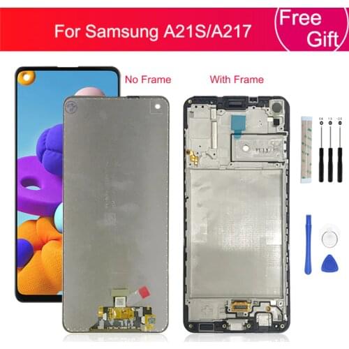 For Samsung Galaxy A217 display LCD touch screen digitizer Assembly for Samsung A21S lcd replacement Repair Parts 6.5"