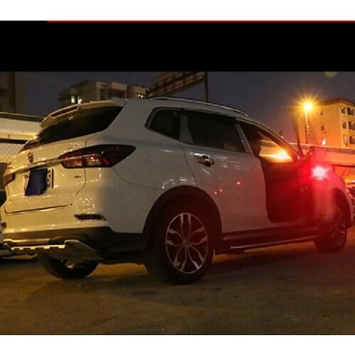 2pcs Magnetic Wireless 5LED Door Open Warning Anti-Collision Light for Volvo S40 S60 S80 XC60 XC90 V40 V60 C30 XC70 V70