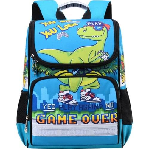 2020 Dinosaur School Bags For Boys Girls Cartoon Unicorn Backpack Children Orthopedic Backpacks Book mochila escolar Grade 3-5