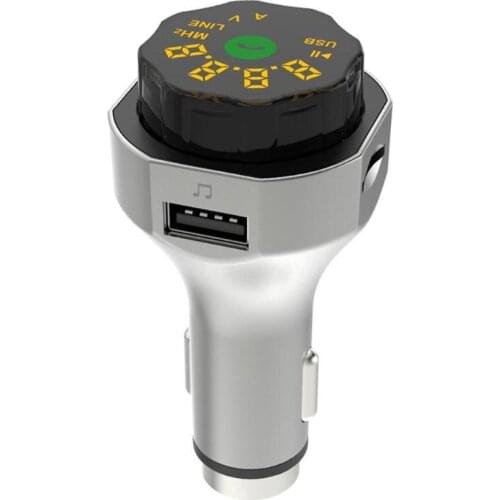 AP06 Metal Transmitter AUX Wireless Car Audio Receiver A2DP Music Receiver Adapter for Android/IOS Mobile Phone 3.5mm Jack