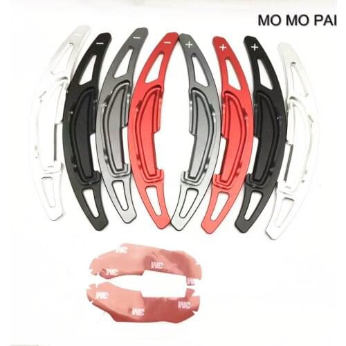 Car styling Alloy Add-On Steering Wheel DSG Paddle Shifters Extension fit for BMW M2 M3 M4 M6 X5M X6M Shift piece /2pcs