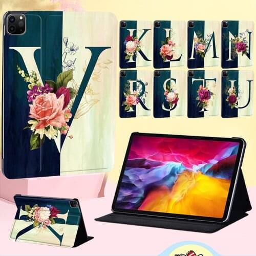 Tablet Case for Apple IPad Pro 9.7"/Pro 2nd Gen 10.5"/Pro 11 Inch 2018 2020 2021 New Anti-Dust Half Letter Pattern Cover Case