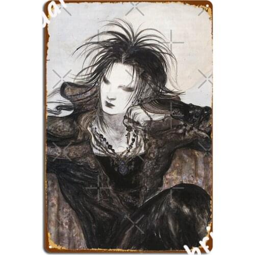 Yoshitaka Amano Sandman Dream Hunters Metal Signs Club Home pub Garage personalized Plaques Tin sign Posters