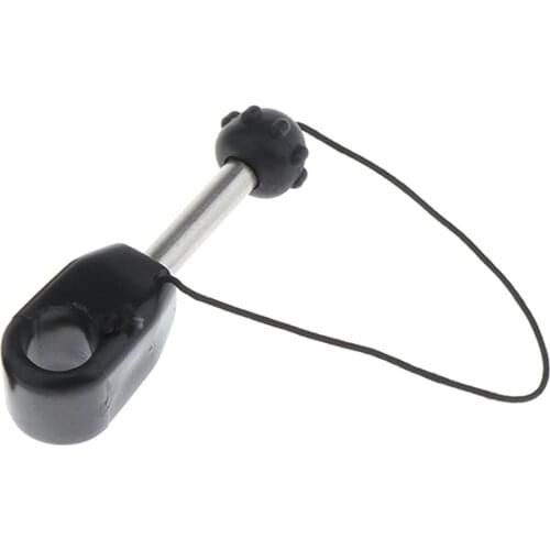 1 Piece Kayak Paddle Lock Anchor Oar Holder Tie Down Ball Screw Support Pole for Water Sports