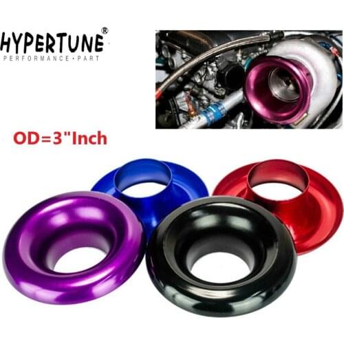 Hypertune - 3" Short RAM / Cold Air Compressor / Intake Inlet Velocity Stack / Turbo Horn Kit HT4403