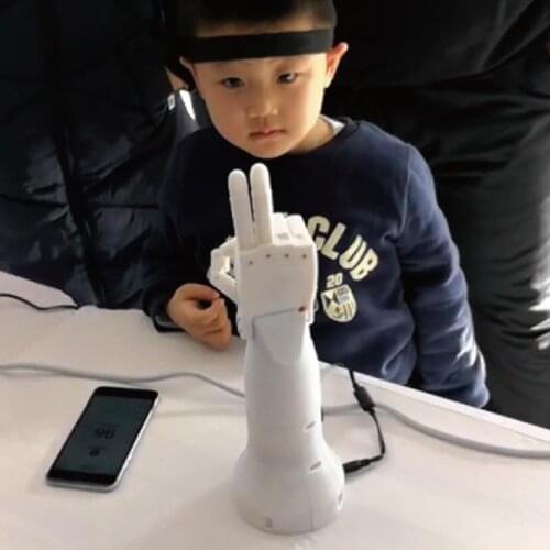 1:1 DIY Kit 7 DOF Smart Bionic Arm Manipulator 7 Axis Freedom Degree Fingers Hand Wrist Duino 51 Control