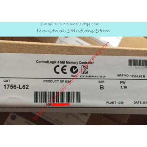 New 1756-L62 ControlLogix 4 MB Memory Controller