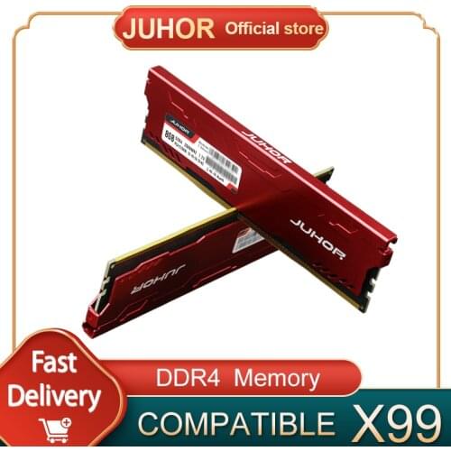 JUHOR Ram DDR4 2400mhz 8GB Memoria Desktop DIMM DDR4 For X99 Motherboard Memory