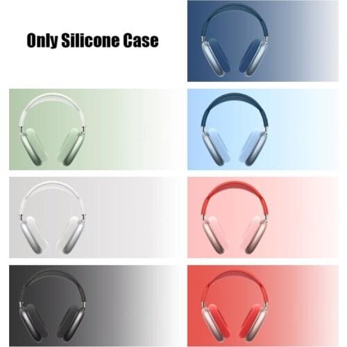 Dust-proof Ear Pads Protective Cover Silicone Case Earpads Protective Shell for Airpods Max Wireless Bluetooth Headset