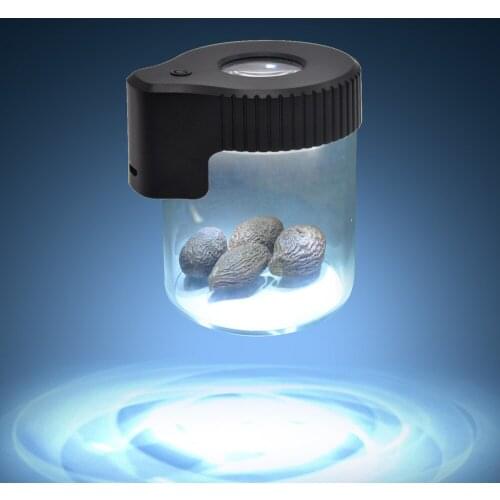 Cookies luminous storage tank LED cool storage box weed storage weed box weed accessories gadgets for men