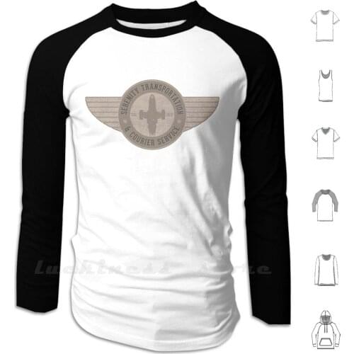 Serenity Transportation & Courier Service Hoodies Long Sleeve Firefly Serenity Mal Malcolm Reynolds