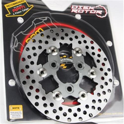 Universal RPM CNC motorcycle brake disc 200mm adapter bracket for yamaha Honda KTM BWS RSZ dio JOG Force Cygn Aerox Force