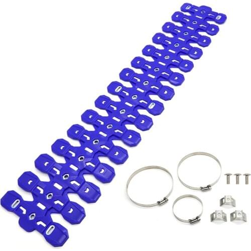 Exhaust Muffler Pipe Protector Cover Heat Shield for YAMAHA YZ125 YZ250 2005 - 2020 HUSQVARNA TC / TX / TE / TE HUSABERG