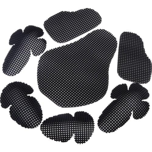 Motorcycle Elbow Back Shoulder Protection Pads Body Protector Racing