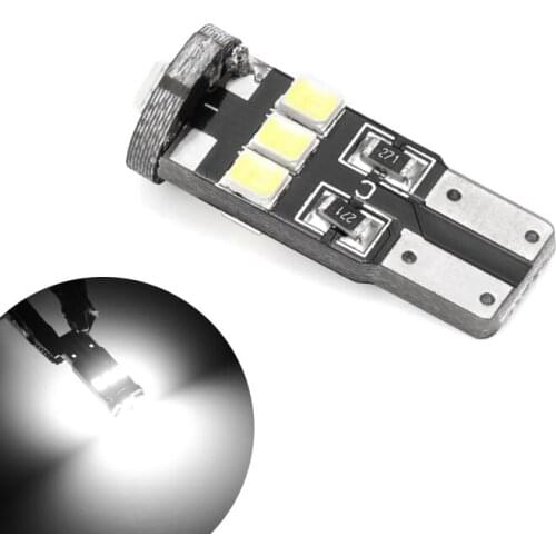 1pcs T10 W5W 168 2825 194 9SMD LED bulb for car interior dome card trunk luggage compartment door courtesy lighting DC12V