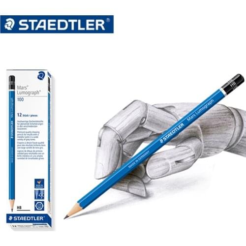 2pcs STAEDTLER-100 writing drawing pencil drawing pencil drawing pencil student special