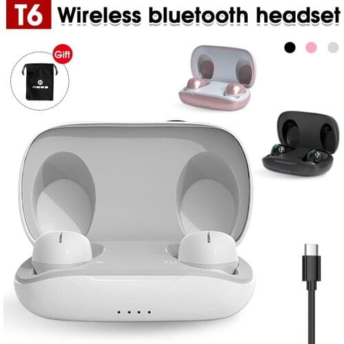 Universal Bluetooth 5.1 Earbuds Wireless Headphones Waterproof Earphone Touch Control Mini Sports Headphone for Android Ios
