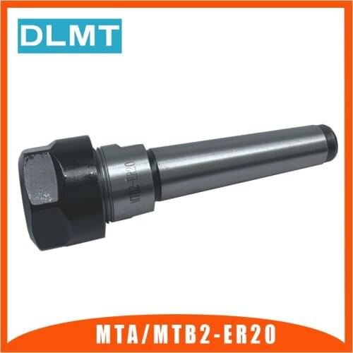 1pcs MTB2 ER20A M10 MTA2 ER20 collet chuck handle Morse Taper Milling Chuck handle