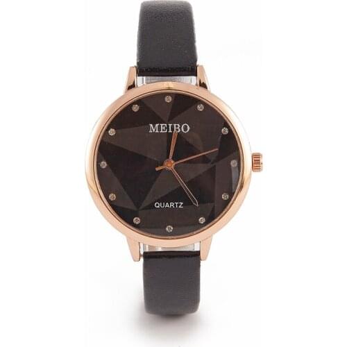 2019 Dignity Fashion ladies watches watches womenWomens Round Dial Quartz Wrist Watche womens wristwatches