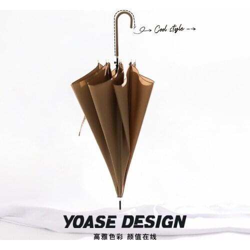 Business Large Umbrella Long Handle Windproof Luxury Golf Beach Umbrella Outdoor Wedding Car Guarda Chuva Rain Gear BY50YS