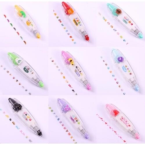 DIY Korea Cute Cartoon Kawaii Colorful Lace Decorative stationery Correction Tape For Children School