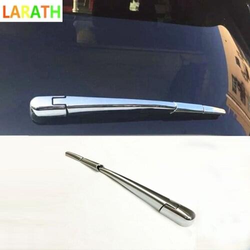 For Nissan Murano 2015 2016 4pcs ABS Chrome Car Tail Rear Window Rain Wipers Cover Trim Molding Decoration