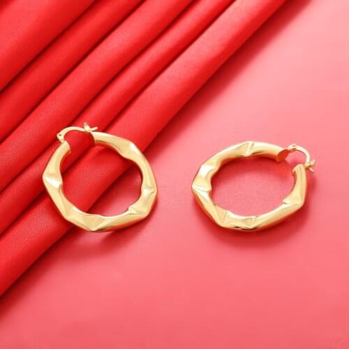 Gligli Women's Gold Earrings