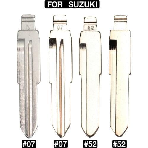 Kutery Folding Flip Smart Car Key Blade For Suzuki Swift Isuzu #07 #52 KD Uncut Flip Remote Car Key Blank Replacement
