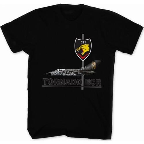 German Air Force JaBoG 321 Lechfeld Tigers Tornado ECR T-Shirt. Summer Cotton O-Neck Short Sleeve Mens T Shirt New S-3XL