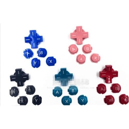 New Full Set ABXY Button and Screws Accessorries For Nintendo 3DS Console Case