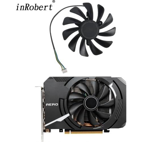 New Cooling Fan Replacement For MSI GeForce RTX2060 AERO ITX 6G RTX2070 AERO ITX 8G GTX 1650 1660 Ti Graphics Card