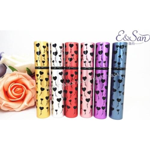 Wholesale L49-8ML Aluminum Lipstick Perfume Tube Empty Sprayer Glass Bottle 108pcs/lot