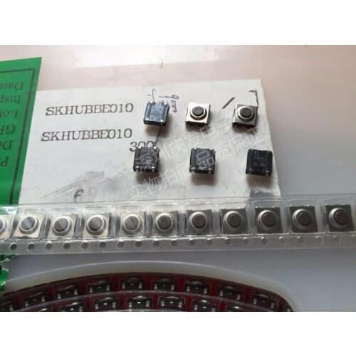 Original new 100% SKHUBBE010 6*6*3.1 SKH waterproof dust-proof patch with 4pin touch button switch