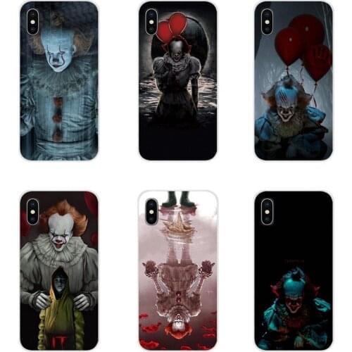 Pennywise Clown Horror Accessories Phone Shell Covers For Xiaomi Mi4 Mi5 Mi5S Mi6 Mi A1 A2 A3 5X 6X 8 CC 9 T Lite SE Pro