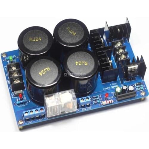 40A Schottky Dual Power Rectifier Filter Board With UPC1237 Speaker Protection