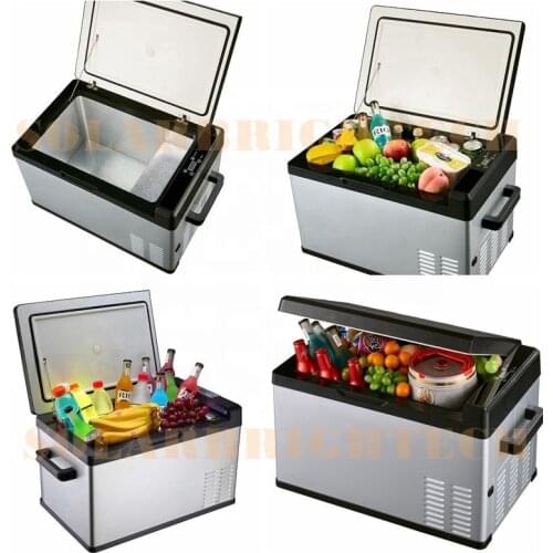 30L mini portable dc compressor small camping outdoor 12v 24v dc solar car powered freezer refrigerator car portable fridge