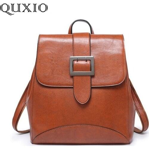 QUXIO Women's Leather Backpacks