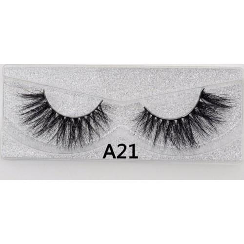 Visofree eye lashes soft lashes long cilios maquiagem false eyelashes Upper Real Mink Makeup Thick sexy 3D Mink lashes A21