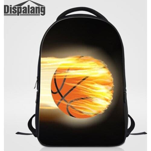 Dispalang Male Laptop Backpack Basketballs Footballs School Bags Men Travel Bagpack Children Daily Shoulder Bag Man Big Rucksack