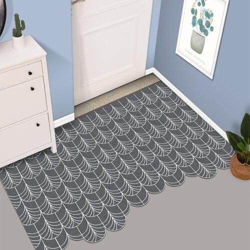 Modern PVC Anti-slip Mat Living Room Mat Kitchen Mat Bath Mat Custom Mat Carpet Home Door Mat Entrance Hallway Door Mat Carpet