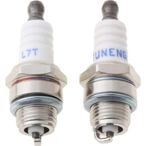 2Pcs 25cc 52cc 62cc Chainsaw Brush Cutter Spark Plug for 2 Stroke Engine 62KD