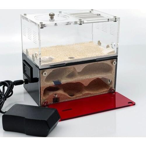 Auto template heating control moisturing sand ant nest,light shading ant farm big formicarium ant hill for egg laying