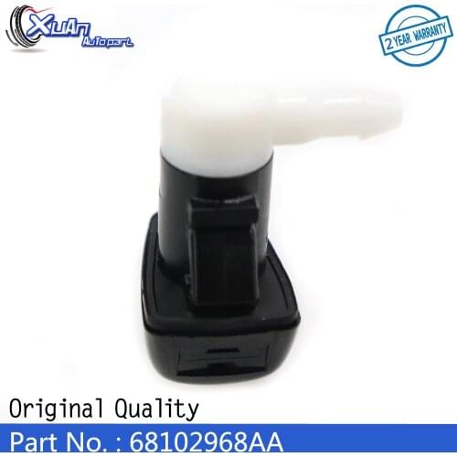 XUAN 1/4pcs New Windshield Washer Fluid Nozzle 68102968AA 68102968AB For Jeep Cherokee 2.0L 2.4L 3.2L 2014-2019