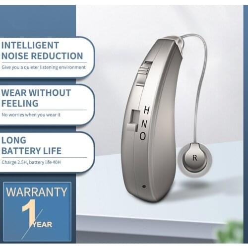 Mini Hearings Aids Digital Rchargeable Wireless Headphones Speaker Amplifier Adjustment Tools For Deafness Elderly Drop Shipping