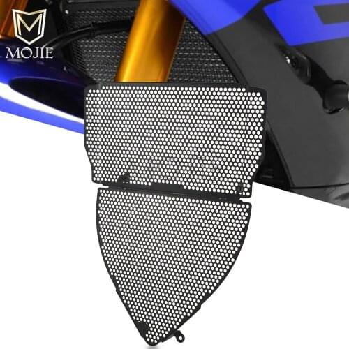 YZF R3 Motorcycle Radiator Guard Protector Grille Grill Cover Oil Cooler Header Grille For Yamaha YZF-R3 YZF R3 YZFR3 2015-2018