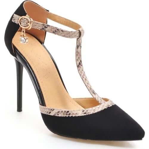 Big Size 11 12 13 14 15 ladies high heels women shoes woman pumps Pointed Shallow mouth Package toes Fine with Single shoes